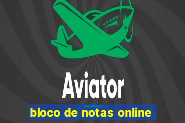 bloco de notas online